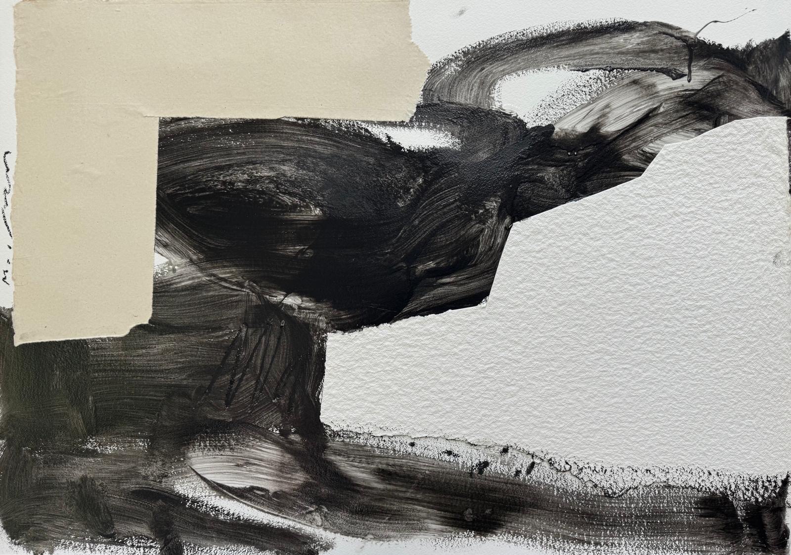 ciel-de-brancusi-bruno-moinard-collage-colle-blanche-et-encre-de-chine-sur-papier-torchon-75x107cm