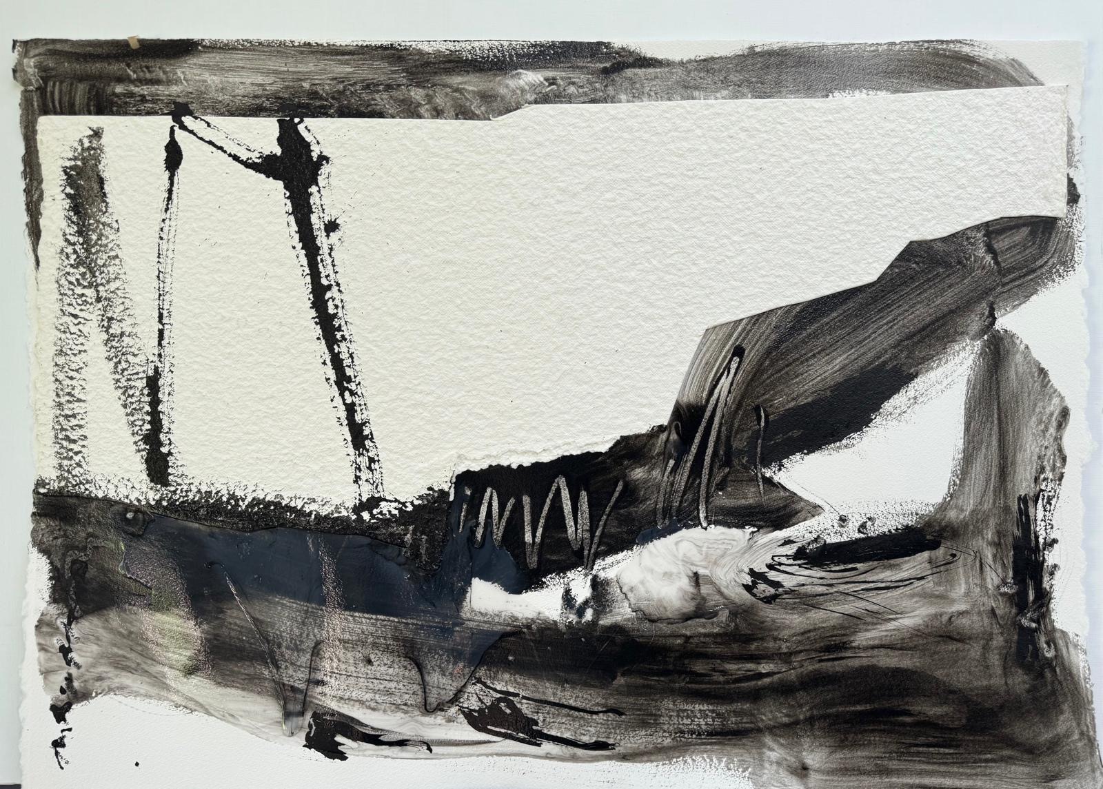 clapotis-bruno-moinard-colle-blanche-et-encre-de-chine-sur-papier-torchon-75x107cm