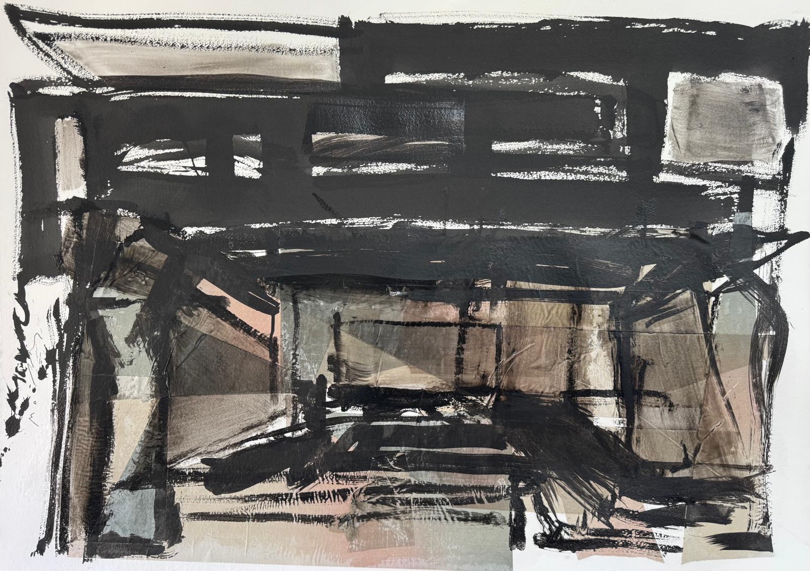 de-fer-et-de-papier-moinard-collage-colle-blanche-et-encre-de-chine-sur-papier-torchon-75x107cm