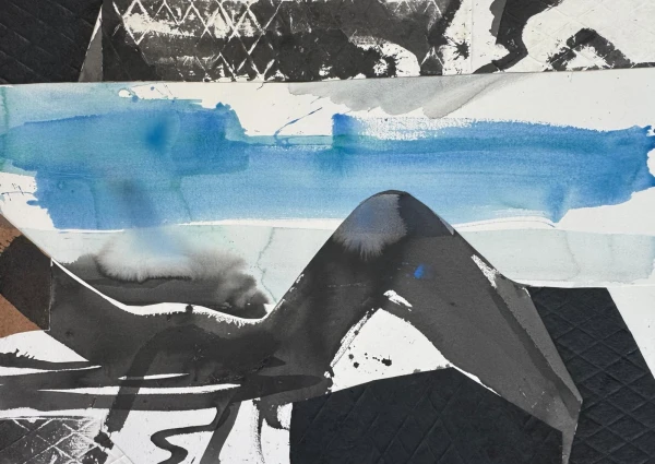 pose-au-lock-bruno-moinard-gouache-encre-de-chine-et-collage-sur-papier-torchon-75x107cm